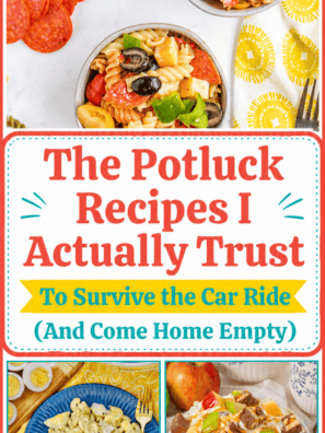 The Potluck Recipes I Actually Trust to Survive the Car Ride (And Come Home Empty)