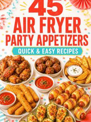 45 Air Fryer Party Appetizers (Quick & Easy Recipes)