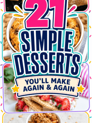 21 simple desserts you'll make again and again