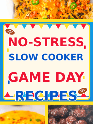 No-Stress Slow Cooker Game Day Recipes