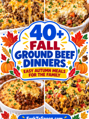 40+ Fall Ground Beef Dinners (Easy Autumn Meals for Family)