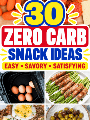 You Won't Believe These 30 Snacks Have ZERO Carbs