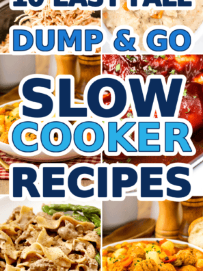 10 Easy Fall Dump and Go Slow Cooker Recipes