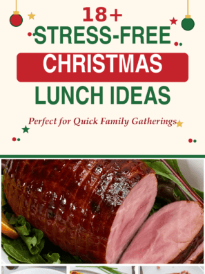 18 Delicious Christmas Lunch Recipes Everyone Will Adore