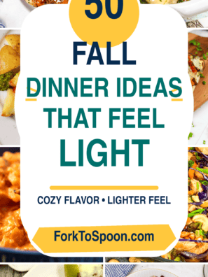 50 fall Dinner Ideas That Feel Light