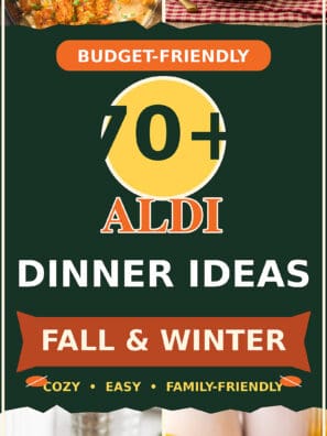 70+ ALDI Dinner Ideas (Fall & Winter)