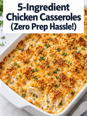 7 Easy 5-Ingredient Chicken Casserole Recipes for Busy Weeknights
