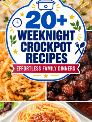 20+ Weeknight Crockpot Recipes for Effortless Family Dinners