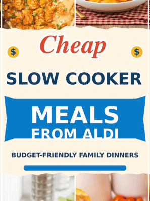 Cheap Slow Cooker Meals from Aldi