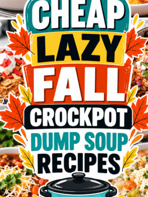 12 Lazy Fall Crockpot Dump Soup Recipes for Easy Autumn Meals