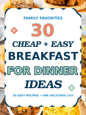 30 Breakfast for Dinner Ideas the Whole Family Loves