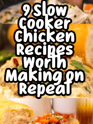 9 Dump and Go Slow Cooker Chicken Dinner Recipes