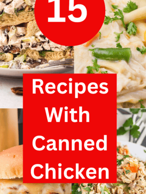15 Easy Recipes Using Canned Chicken