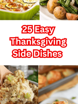 25 Easy Thanksgiving Side Dishes