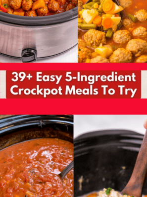 39+ Easy 5-Ingredient Crockpot Meals To Try