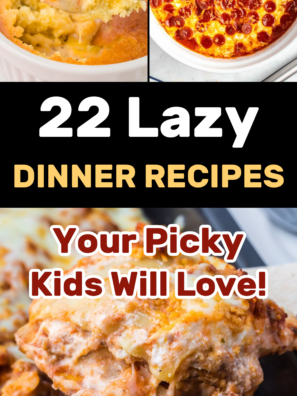 22 Lazy Dinner Recipes For Your Picky Family