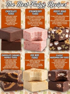 Easy Fudge Recipes for the Holidays
