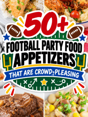 50+ Football Party Food Appetizers That Are Cro