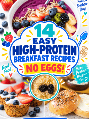 14 Easy High Protein Breakfast No Eggs Recipes