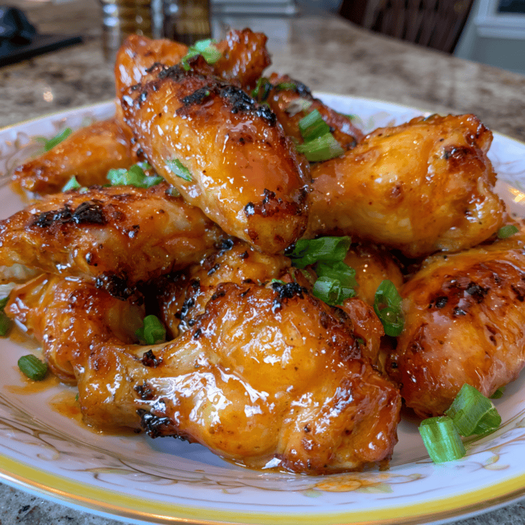 Trader Joe's hot and spicy chicken wings cooked crispy in the air fryer