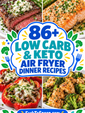 86+ Low Carb and Keto Air Fryer Dinner Recipes