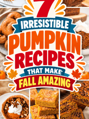 7 Irresistible pumpkin Recipes That Make fall amazing