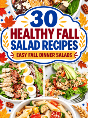 50 Healthy Fall Salad Recipes, Easy Fall Dinner Salads