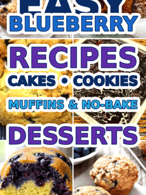 12 Easy Blueberry Recipes: Cakes, Pies, Breads & Breakfast Treats
