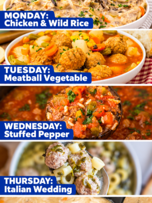 5 Easy Crockpot Soups to Try This Week