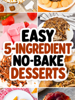 Easy 5-Ingredient No-Bake Desserts