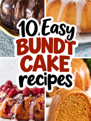 10 Easy Bundt Cake Recipes