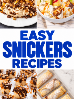 The Best Snickers Recipes in One Place