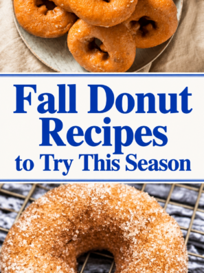 Fall Donut Recipes to Try This Season