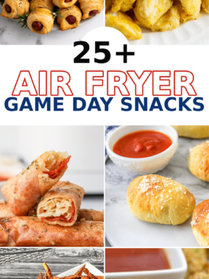 Air Fryer Game Day Appetizers for Playoff Season
