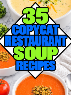 35 COPYCAT RESTAURANT SOUP RECIPES