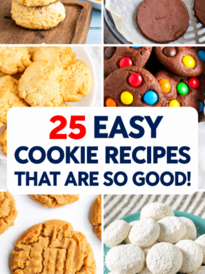 25 Easy Cookie Recipes