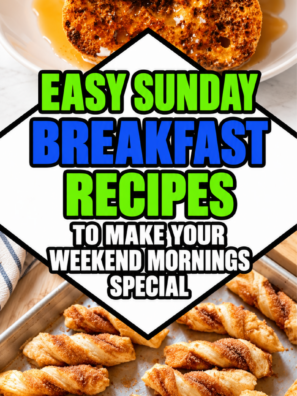 10 Easy Sunday Breakfast Recipes for Slow Weekend Mornings